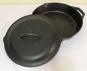 lot 78 image: Large Cast Iron Skillet Pan
