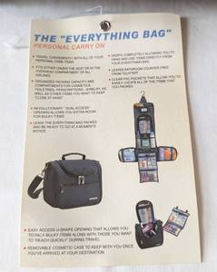 lot 43 image: Pair of New The Everything Bag Travel Cases