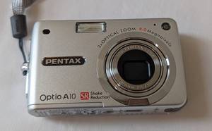 lot 59 image: Pentax Optio A10 Digital Camera