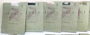 lot 138 image: 31 Pairs of New Legacy Legwear Tights and Fishnets Plus Spanx