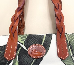 lot 145 image: Dooney & Bourke Banana Palm Tote