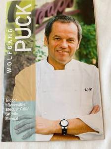 lot 307 image: Wolfgang Puck Indoor Reversible Electric Grill  Griddle