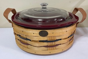 lot 171 image: Trio Baskets by the Peterboro Basket Company