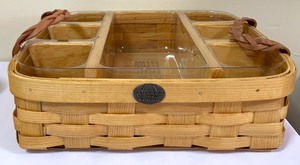 lot 172 image: 3 Peterboro Basket Company Baskets