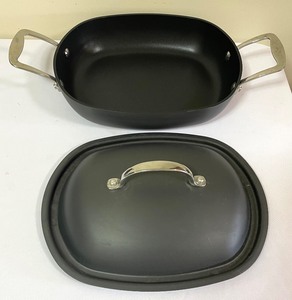 lot 229 image: Cooks Essentials Roasters, Pie Tins, Pot, Pan and More
