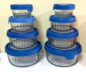 lot 233 image: Glass and Plastic Containers. by Anchor Hocking, Libbey and Lock & Lock