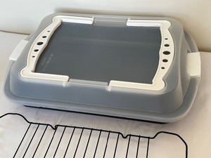 lot 339 image: Cooks Essentials Non-Stick Bakeware Pans with Covers