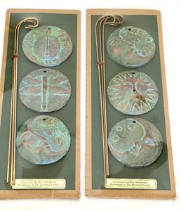 lot 330 image: Terracotta Garden Ornaments and Welcome Hanging