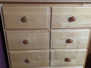 lot 11 image: Natural Wood Lingerie Chest
