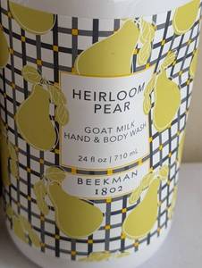 lot 218 image: Four New Beekman 24oz Goat Milk Hand and Body Wash