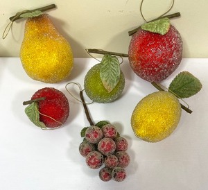 lot 254 image: New Beaded Fruit