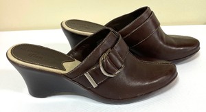 lot 278 image: Anne Klein Aksanto Dark Brown Leather Shoes
