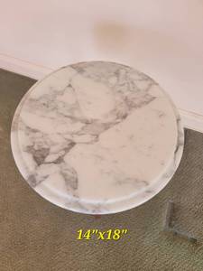 lot 20 image: Italian Marble Top Parlor Table
