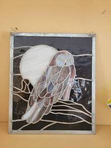 lot 58 image: Stain Glass Pairing of Two