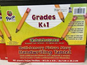 lot 22 image: Picture Story Writing Tablets