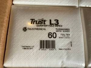 lot 31 image: Triple-Layer Wipes