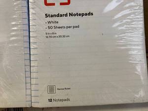 lot 41 image: Jr Writing Pads
