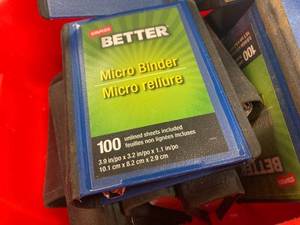 lot 50 image: Micro Binders