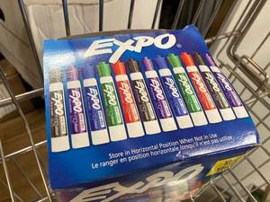 lot 106 image: Expo Dry Erase Markers