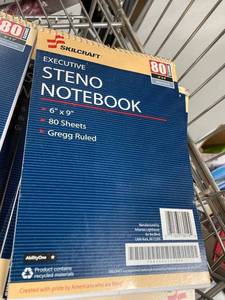lot 128 image: Steno Notebooks