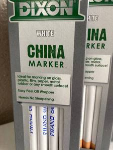 lot 129 image: White Wax Pencils