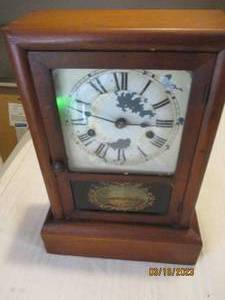 lot 269 image: Wood encased 30-hour Seth Thomas sp...