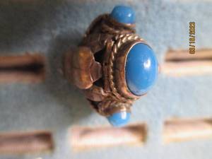 lot 288 image: Ladies sterling silver Egyptian sty...
