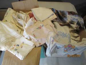 lot 316 image: (2) boxes loaded with vintage scarv...