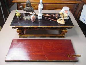 lot 118 image: Small Antique Oriental altar