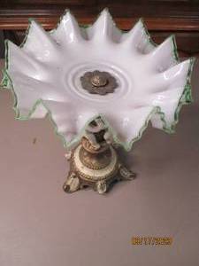 lot 153 image: Hugging Cherubs Pedestal dish with ...