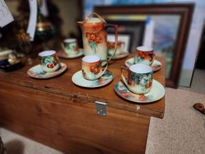 lot 183 image: Rosenthal cherry cup and saucer set...