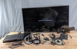 Vizio 39 TV, Sony BluerayDVD Player, Antennas, Cables and Cords C