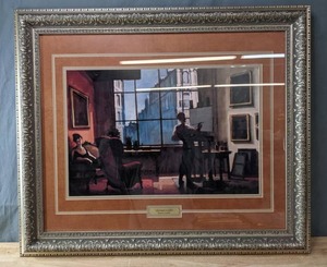 Framed Art Afternoon in Studio by Juarez Machado C
