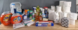 Household Supplies  Tide Laundry Detergent, CometPledgeDawn Cleaning Products, Toilet Paper, Cleaning Tools, and More  C