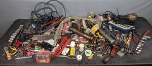 Huge Collection of Hand Tools Sockets, Pliers, Screwdrivers, Wrenches, and More (Craftsman, Stanley, Vermont American)  S