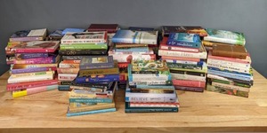 Collection of Over 80 Books (Hard Cover and Paperback) X