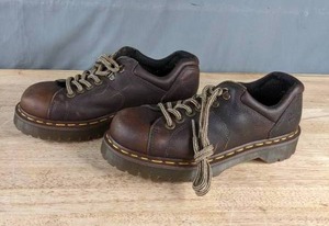Dr. Martens Brown Leather Shoes Mens Size 8 X
