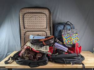 Collection of Luggage, Tote Bags, Purses, Backpacks and More  K