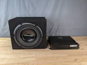 Pioneer Speaker and MB Quart Amplifier   K