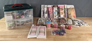 Sewing and Craft Supplies Doll Clothes Patterns, Ribbons, Bakers Twine and More K