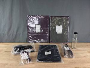 Kitchen Items Including a Funnel, Cutting Mats, Tongs, Nonslip Cutting Board and More   K