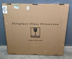 Pleasant Hearth AN-1010 Alpine Fireplace Glass Firescreen J