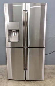 Samsung 23 cu. ft. Counter Depth 4-Door Flex Refrigerator with FlexZone in Stainless Steel P