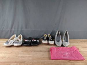 Womens Shoes including Fila, Coasters, Heels, and Slippers Sizes 5.5-11 K