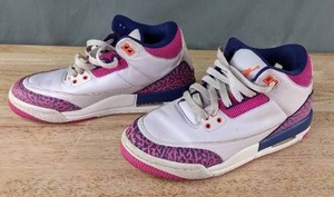 Nike Air Jordan 3 Retro Shoes Size Youth 5.5 K