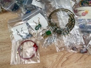 Large Assortment of NEW Costume Jewelry Bracelets, Earrings and More K