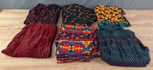 Six Pair NEW LuLaRoe Tall & Curvy Size Leggings  K