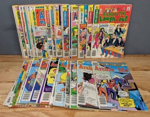 Collection of 38 Archie Comic Group Comics Archie and Me, Archies T.V. Laugh Out, Archies Pals N Gals, Etc. K