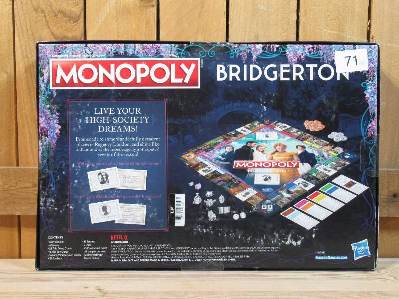 Bridgerton high quality Monopoly game