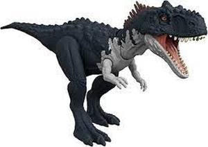 lot 13 image: Jurassic World Dominion Roar Strikers Rajasaurus Dinosaur Figure